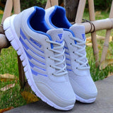 Sneakers men shoes mesh breathable casual shoes men sneakers 2019 fashion flats comfortable sneakers men sporty shoes plus size