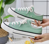 Low Top Canvas Shoes Men/Women Fashion Sneakers Men Breathable Flats Hot-Selling Unisex Vulcanized Canvas Shoes Tenis Feminino